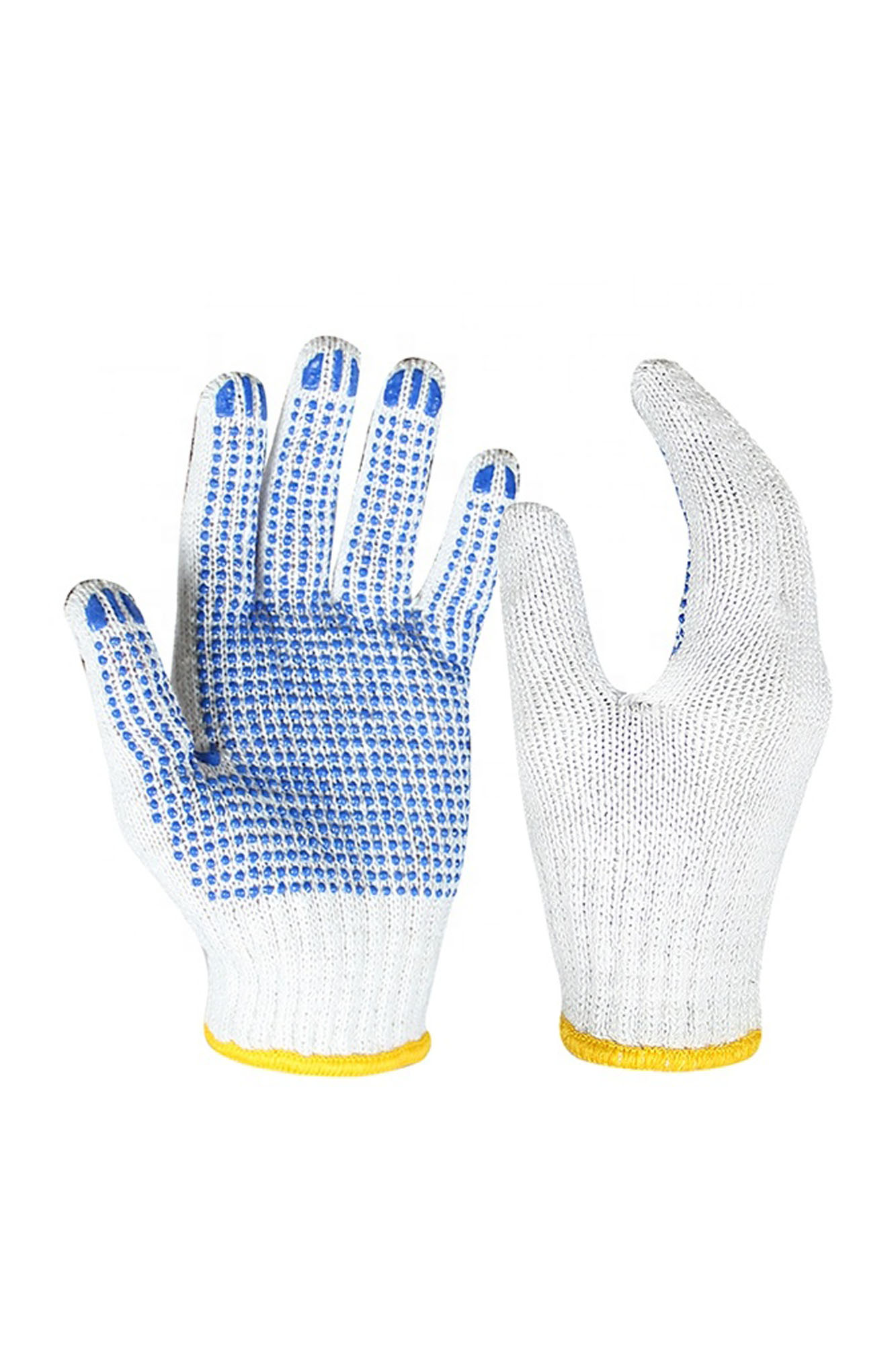 E2 Silicone Dotted Palm Cotton Glove - WorkXwear